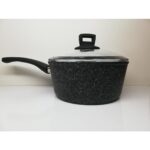 Falez 18 cm Granit Sütlük +Kapaklı