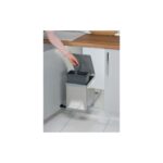 Pelikan Toty 21700 Raylı Dolap İçi Mufak Raylı Çöp Kovası (16 Lt) - Görsel 2