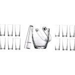 Paşabahçe Rakı Bardak ve 14 Prç. Rakı Bardağı ve Buz Kovası Seti