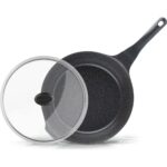 Thermoad Cam Kapaklı Core Wok Tava Gri 28 cm. - Görsel 2