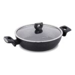 Korkmaz Nora Granit Kısa Tencere 24x5,8 cm