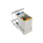 Pelikan Raylı Plastik 20 Lt Dolap Içi Çöp Kovası - Görsel 2