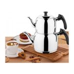 Özkent K-390 Vista Mini Boy Sade Çaydanlık Siyah