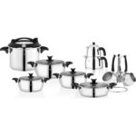 Taç Lina 18 Parça Çeyiz Seti Siyah - Görsel 2