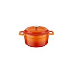 Lava Trendy Döküm Yuvarlak 2 Li Set 20CM Derin + 24CM Basık Tencere Set - Görsel 5