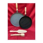 Cansuyu Kale Döküm Gözleme ve Izgara Tava Seti