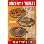 Cansuyu Kale Döküm Gözleme ve Izgara Tava Seti - Görsel 5