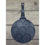 Ritim Concept Granit Yüz Emojili Pankek Tava 28 cm. Döküm Granit Pankek Tavası