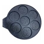 Ritim Concept Granit Yüz Emojili Pankek Tava 28 cm. Döküm Granit Pankek Tavası - Görsel 2