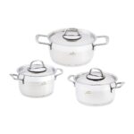 Jumbo Myra 6 Parça Midi Tencere Seti - Görsel 3