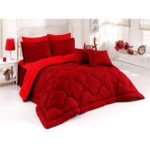 Yonk Life Home Ranfors Battal Uyku Seti-8 PARÇA-%100 Pamuk