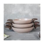 Gülsan Safran 3 Parça Granit Tava Seti Sahan Set - Görsel 3