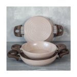 Gülsan Safran 3 Parça Granit Tava Seti Sahan Set - Görsel 2