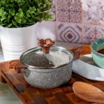 Karaca Dark Silver Biogranit Mini Tencere 12 cm - Görsel 2