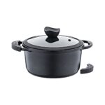 Olika Palladium 22 cm Siyah Derin Tencere PD2204