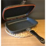 Schafer Diva Ikili Ayrılabilir Tava Grill Pan Kare Çift Taraflı 2 Parça Siyah - Görsel 5