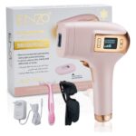 Enzo en- 500.000 Atım Tüm Vücüt Için Taşınabilir Buz Başlık Ipl Lazer Epilasyon Cihazı Pembe