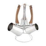 Serenk Definition Standlı 4 Parça Çelik Cezve Seti