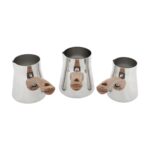 Serenk Definition Standlı 4 Parça Çelik Cezve Seti - Görsel 3