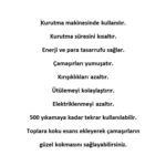 Burberk Yün Kurutma Topu - Çamaşır Kurutma Topu 6'lı - Görsel 3