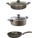 Mehtap Onyx Teflon 24 cm Karnıyarık 24 cm Tencere ve 24 cm Tava