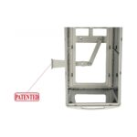 Pelikan 21200 Raylı Dolap Içi Çöp Kovası 14+14 Lt (28 Lt) Pelikan Steely 21200 - Görsel 3