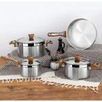 Serenk Definition 7 Parça Çelik Tencere Seti - Görsel 4