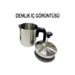 Korkmaz Moderna Elektrikli Çaydanlık SiyahSatin 1.3 lt A850 - Görsel 2