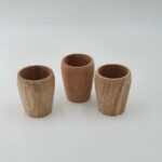 Nativu Ahşap Su Veya Meşrubat Bardağı 3'lü Set - Görsel 3