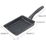 Kkmoon Tamagoyaki Tava Japon Omlet Tavası Yumurta Tavası Kızartma (Yurt Dışından) - Görsel 4