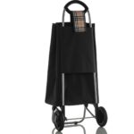 Miras Ekose Siyah-Krem Pazar Arabası (Yeni) - Görsel 3