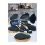 Keramika 6 Kişilik Kahvaltı Seti 16 Parça Oscar Mat Siyah