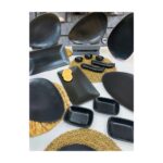 Keramika 6 Kişilik Kahvaltı Seti 16 Parça Oscar Mat Siyah - Görsel 2