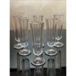 Yzhome 6 Lı Flüt Kahve Yanı Su Bardağı Ayaklı Uzun