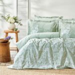 Yataş Bedding  Andressa Ranforce Çift Kişilik Nevresim Takımı - Adaçayı