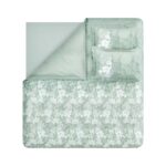 Yataş Bedding  Andressa Ranforce Çift Kişilik Nevresim Takımı - Adaçayı - Görsel 4