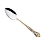 Nehir Lalezar Altın Kaplama Yemek Kaşık 12 Kişilik