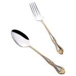 Nehir Lalezar Altın Tatlı Çatal 12 Kişilik - Görsel 2