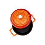 Lava Yuvarlak Tencere -Çap(Ø)20 cm. Turuncu - Görsel 3