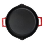 Lava Yuvarlak Kızartma Tavası Metal Kulplu 30 Cm - Kırmızı - Görsel 3