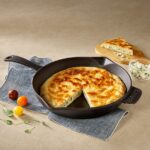 Lava Döküm Emaye Kaplama 28 cm Siyah Yuvarlak  Kızartma Tavası 1 Parça - Görsel 4