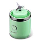 Yasomi Taşınabilir Kablosuz Şarjlı Cam Smoothie El Blenderi Yeşil (Yasomi Türkiye Garantili) - Görsel 4