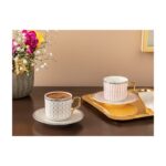 English Home Rabecca Porselen 2'li Kahve Fincan Takımı 90 ml Pembe