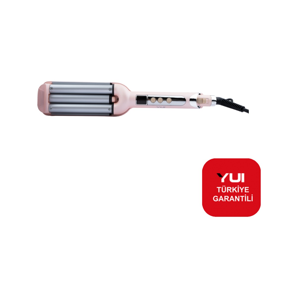 110000191066678.jpg Yui DHS1868W Seramik Su Dalgası Wag Saç Maşası (Yui Türkiye Garantili) - Görsel 1