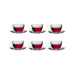 Paşabahçe Basic 6 Lı Çay Fincan Takımı 12 Parça 97948