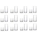 Paşabahçe Nova 24 Parça Desensiz Su ve İçecek Bardağı Seti