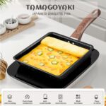 Kkmoon Tamagoyaki Tava Japon Omlet Tavası Yumurta Tavası Kızartma (Yurt Dışından) - Görsel 3
