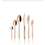 Dmr Life Yakut Rose Çatal Kaşık Bıçak Seti 90 Parça 12 Kişilik