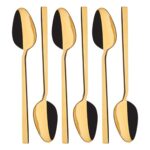 Dmr Life Pırlanta Titanyum Gold Yemek Kaşık 6 Adet