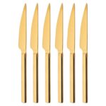 Dmr Life Pırlanta Titanyum Gold Tatlı Bıçak 6 Adet